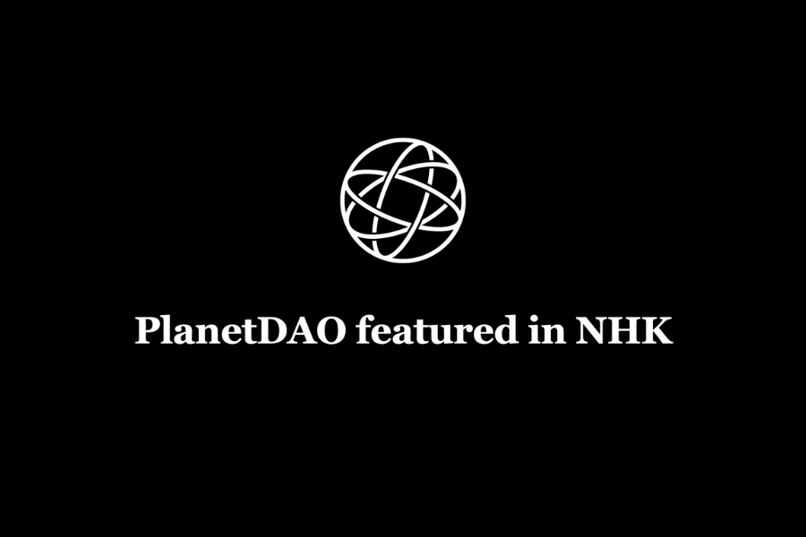 PlanetDAO featured on NHK’s “Ohayo Nippon”